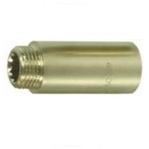 Rallonge en laiton – 1 pouce x 20 mm – Filetage plomberie, Forme du raccord, Configuration raccord, Largeur, Longueur