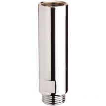 Rallonge laiton chromé à visser MF - Diamètre : 1/2'' - Longueur : 75 mm