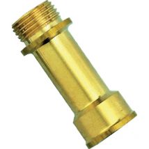 Verlängerung Messing poliert mf 15x21 - 50mm