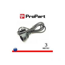Propart - rallonge linéaire SCHUKO16 a 3 mètres fiche schuko 16 a noire PEPB01S-3-BK