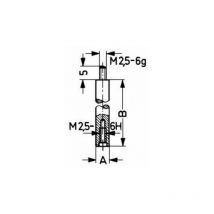 Rallonge pour touche de mesure 90mm Käfer 1 pcs