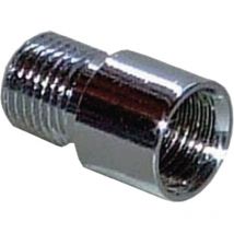 Rallonge pour judas en laiton blanc Bohr-D. 14 mm longueur 10 mm BMB