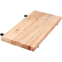 Pier Import - Rallonge pour les tables en chêne blanc bords naturels 300 cm palerme (50 cm)
