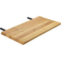 Pier Import - Rallonge pour table bords naturels (180/200/240) chêne huilé etna