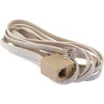Extension RJ11 Femelle, RJ11 Mâle cat. 3 Rs Pro ports ( Prix pour 1 )