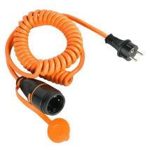 Rallonge spirale Electraline 01745-ip44 1 mètre