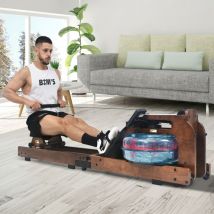 Rameur pliable résistant à l'eau avec application Kinomap, rameur de fitness d'intérieur à domicile