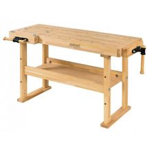 Etabli de bois (hêtre stratifié haute qualité) long. 150 cm - advanced 1500 - Ramia