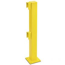 Moravia - Rammschutz-Geländer Standpfosten 1000mm Anfang/Ende