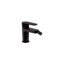Grifo de Bidé Monomando Negro Mate con Sistema S2 de Ahorro de Agua Serie Alexia - Negro - Ramon Soler