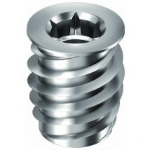 Einschraubmuffe typ SKD330 M10x 25 AD:18.5 verzink-blau mit Bund - Rampa