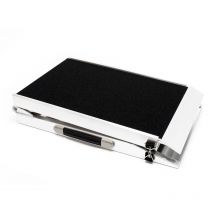 Wiltec - Rampa perros mascotas plegable aluminio superficie antideslizante coche 183x48cm 115kg Ayuda acceso