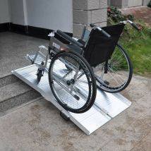 Le Poisson Qui Jardine - Rampe D'Accès Et De Marche Pour Fauteuil Roulant, Quad 244 cm, 270 kg