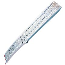 Rampe De Chargement Aluminium Pliable 220x28cm 340kg Par Pièce