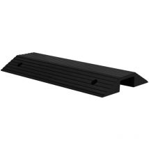 Rampe de seuil de pont 80x40x8 cm Caoutchouc