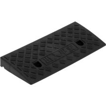 Jeffergarden - Seuil portatif de rampe de bordure en plastique d'épaisseur de 5 cm pour les fournitures de quai de chargement d'allée de véhicule de
