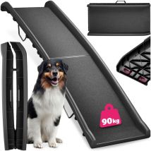 Rampe pour chien Paw Step Auto, pliable et antidérapante, jusqu'à 90kg -