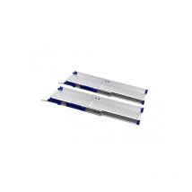Rampe De Chargement-matisere - Paire de rampes télescopique type accès pmr de 2020mm - Hauteur à franchir 40cm - Charge max 300kg - T200202