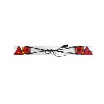 Rampes de feu de remorque largeur 1,22 m precable longueur 6 m - choisissezici : galva