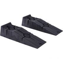 Rampes de levage pour voiture véhicule utilitaire caravane camping-car dim. 91L x 30l x 21H cm hdpe noir