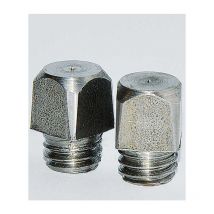 Ramponi quadrati Mondial 10x10x10 senza widia in ferro pesante con filetto da 3/8'': 24 pz Ramponi quadrati senza widia 10mm