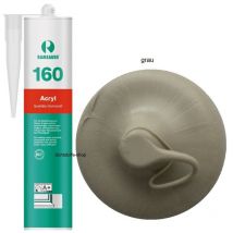 Ramsauer 160 Acryl Fugen Dichtstoff Dichtmasse 310ml Kartusche grau