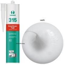Ramsauer - Ramsauer 315 Anschlussfuge Silikon Dichtstoff 310ml Kartusche weiß