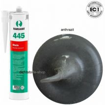 Ramsauer 445 Stein 1K Silikon Dichtstoff 310ml Kartusche anthrazit