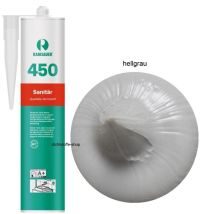 Ramsauer - Ramsauer 450 Sanitär Silikon Fugen Dichtstoff 310ml Kartusche Hellgrau