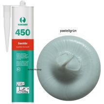 Ramsauer - Ramsauer 450 Sanitär Silikon Fugen Dichtstoff 310ml Kartusche Pastellgrün
