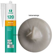 Ramsauer 120 Neutral Fenster Silikon Fugen Dichtstoff 310ml Kartusche bahamabeige