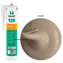 Ramsauer 120 Neutral Fenster Silikon Fugen Dichtstoff 310ml Kartusche buche