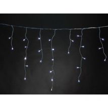 Rana led - 4 x 0,6 m - 144 lampade bianche - filo trasparente - modulatore - 24 v