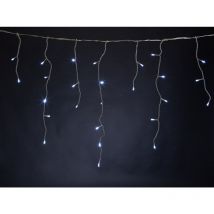 Rana led - 4 x 0.6 m - 144 weiße Lampen - transparentes Kabel - Modulator - 24 v