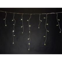 Rana led - 4 x 1.3 m - 300 LEDs - Warmweiß - transparentes Kabel - 24 v