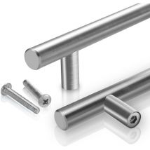 Einfeben 10x Poignées de meuble Poignée de meuble de cuisine Poignée de meuble de cuisine 1569610MM