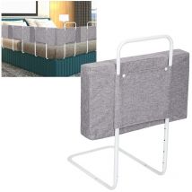Barrières de Lit Bébé, Barriere de Securite Enfant Lit, Réglable en Hauteur, Lavable, pour Lits d'enfants, Lits de Parents 60cm - Randaco