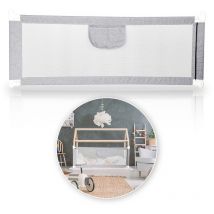 Einfeben Barrière de Lit Extra-Large de 200 cm Protection de Lit pour Tout-Petit Accessoire de Chambre pour Garçons et Filles Barrière de Lit