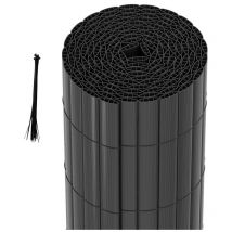 Hengda Schermo privacy in pvc recinzione privacy in pvc Protezione della visibilità Resistente ai raggi uv e alle intemperie Antracite 180x300cm
