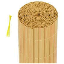 Hengda Canisse in pvc Recinzione occultante per recinzione frangivento da giardino privacy con morsetto per cavo Bambù 120 x 300cm