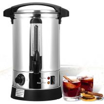 Erogatore di bevande calde 1500W Caldaia d'acqua 8L 40 tazze di tè caffè zuppa Termostato di controllo della temperatura 30-110 ° c - Randaco