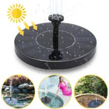 Randaco - Fontaine solaire Pompe à eau solaire Exécute automatiquement Pr Fontaine Bassin de Jardin Piscine Étang
