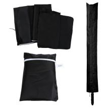 Randaco - Housse de protection pour sèche-linge rotatif pour séchoir à linge 210D 168x28cm Séchoir à linge résistant aux uv et aux intempéries