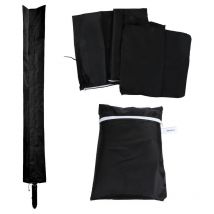 Randaco - Housse de protection pour séchoir parapluie 168x28cm résistant aux intempéries 210D pour séchoir parapluie