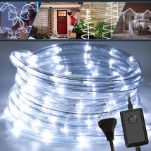 Hengda led corda luce all'aperto / luce di Natale 40M bianco freddo