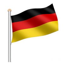 Randaco - Mât de drapeau réglable en hauteur - mât, Aluminium Drapeau allemand porte drapeau,6.5m