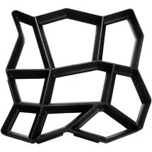 Hengda Moule en béton diy moules à paver en plastiqu Pochoirs de pavage professionnels pour l'extérieur Plaques de marchepieds