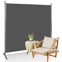 Paravent Paravants & Séparateurs de pièce Mur espagnol Chambre Séparation Outdoor Séparateur de pièce 1 fois Anthracite - Randaco
