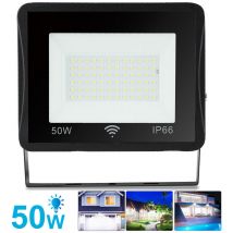 Swanew Projecteur led projecteur extérieur projecteur extérieur IP66 applique 50W blanc froid