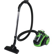 Randaco Staubsauger Beutellos 899w Bodenstaubsauger Mit Hepa-filter, 3l Behälter, Fugendüse, Für Hart- & Teppichböden, Starke Saugleistung